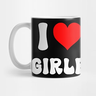 I Love My Girlfriend I Heart My Girlfriend Mug